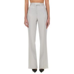 TOM FORD High-Waisted Flared Trousers Women GREY Pants